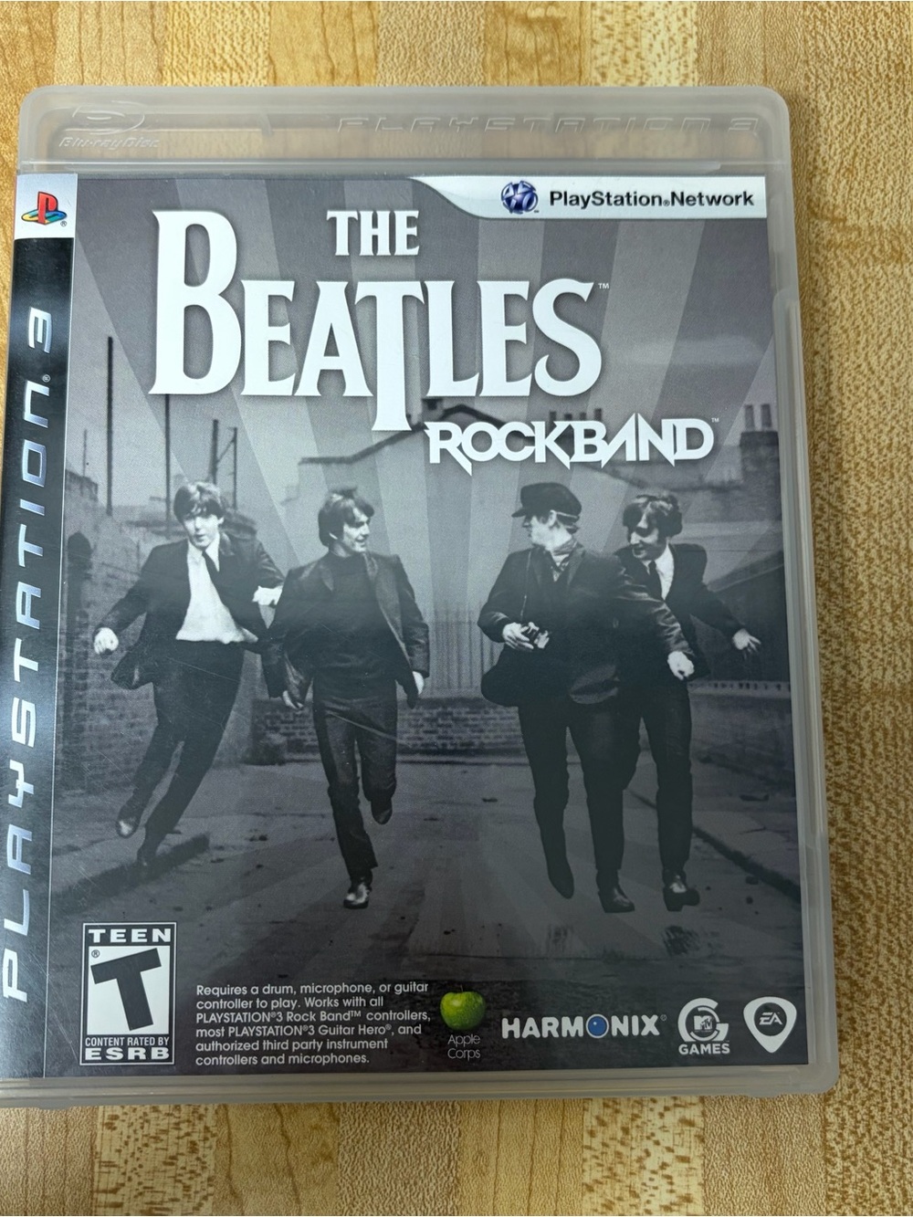 Sony The Beatles: Rock Band - Black, Gray & White